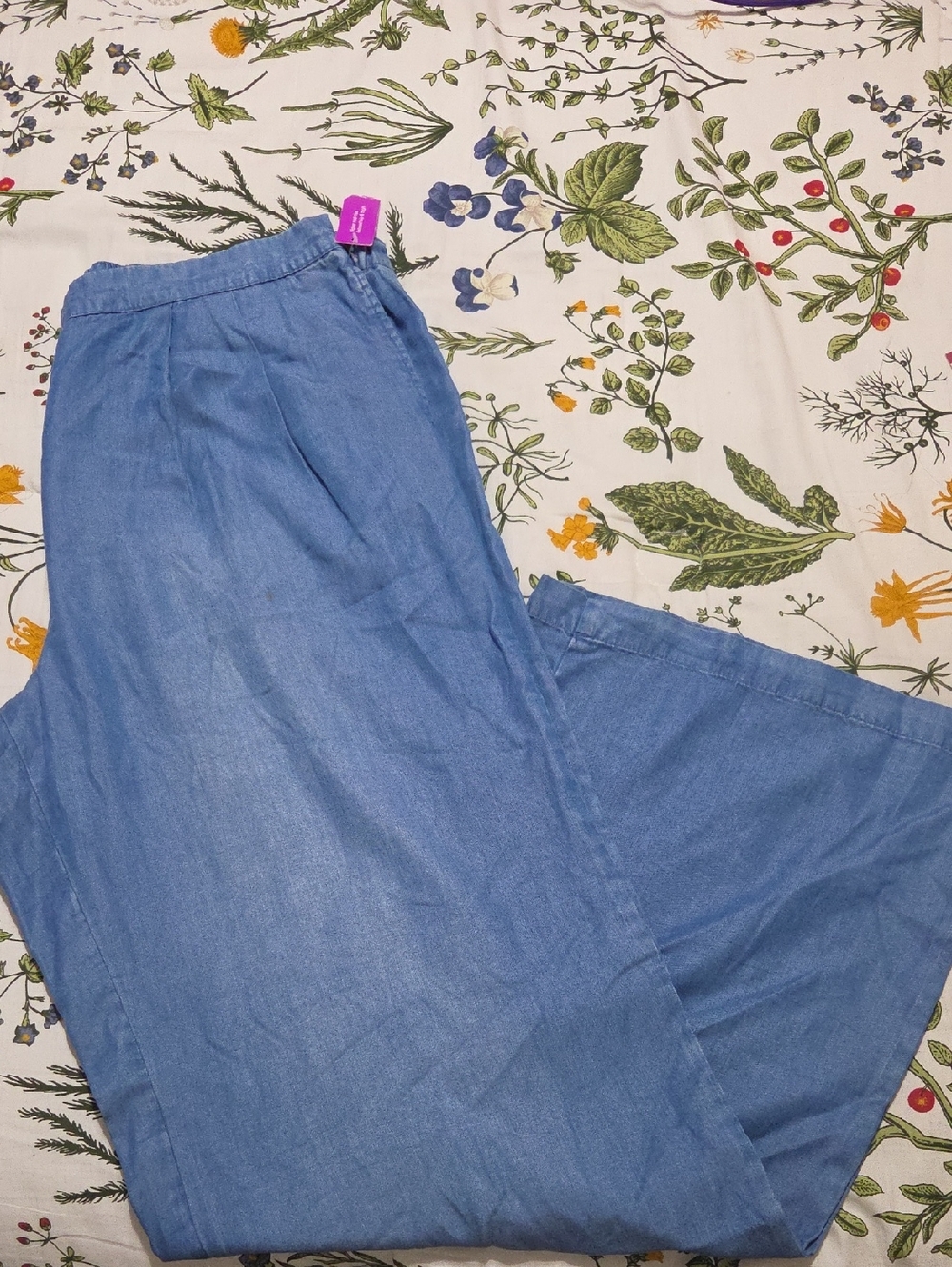 Merona Light Blue Wide-Leg Pants